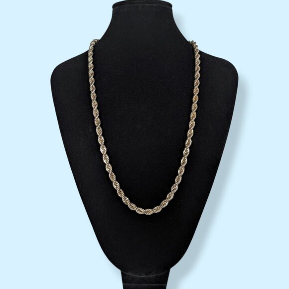 (2/$20) Vintage Rope Chain Necklace - Picture 1 of 5